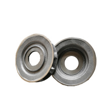 Acero de fundición de hierro gris personalice la rueda de la cadena de la cadena de la placa de material de acero de alta calidad